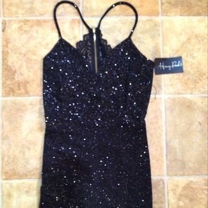 Black party dress